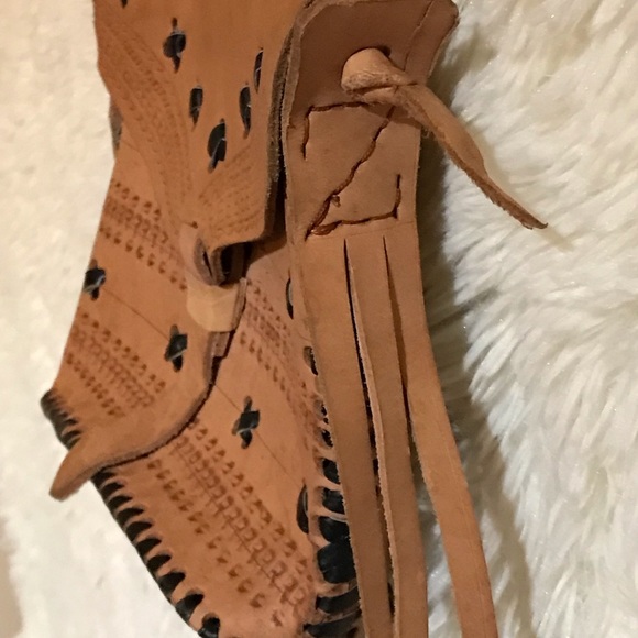 Leather Purse From Manitoulin Island - Picture 3 of 7